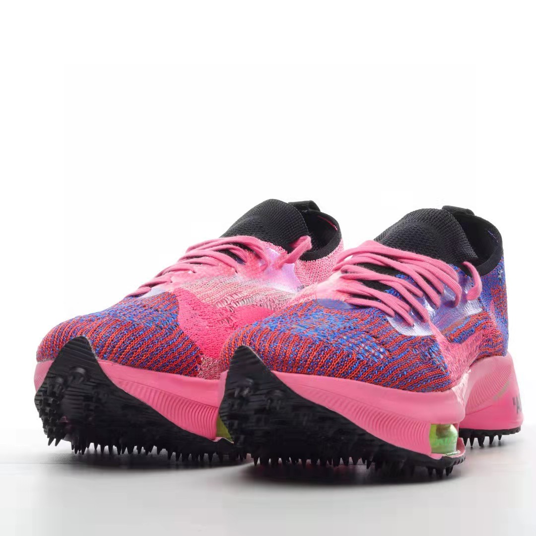 2021 Nike Air Zoom Tempo NEXT Purple Peach Black Running Shoes